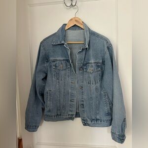 Classic Blue Denim Jacket - size M